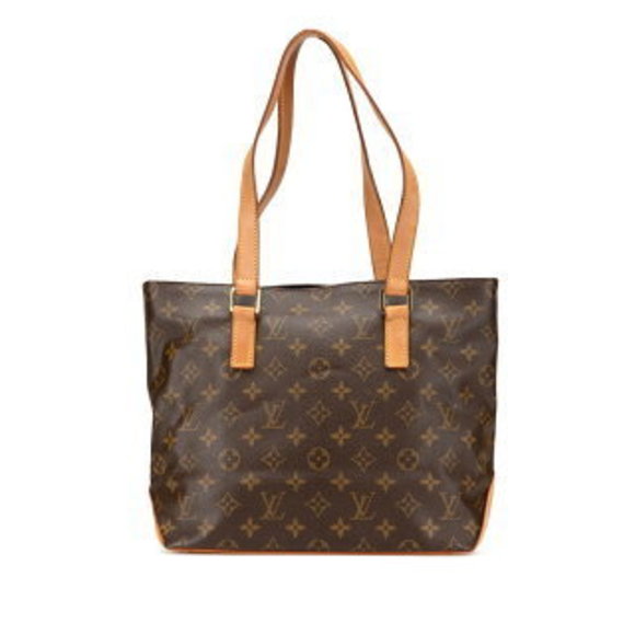 Louis Vuitton Monogram Cabas Piano Handbag Brown Leather - Picture 1 of 8